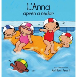 L'Anna aprèn a nedar